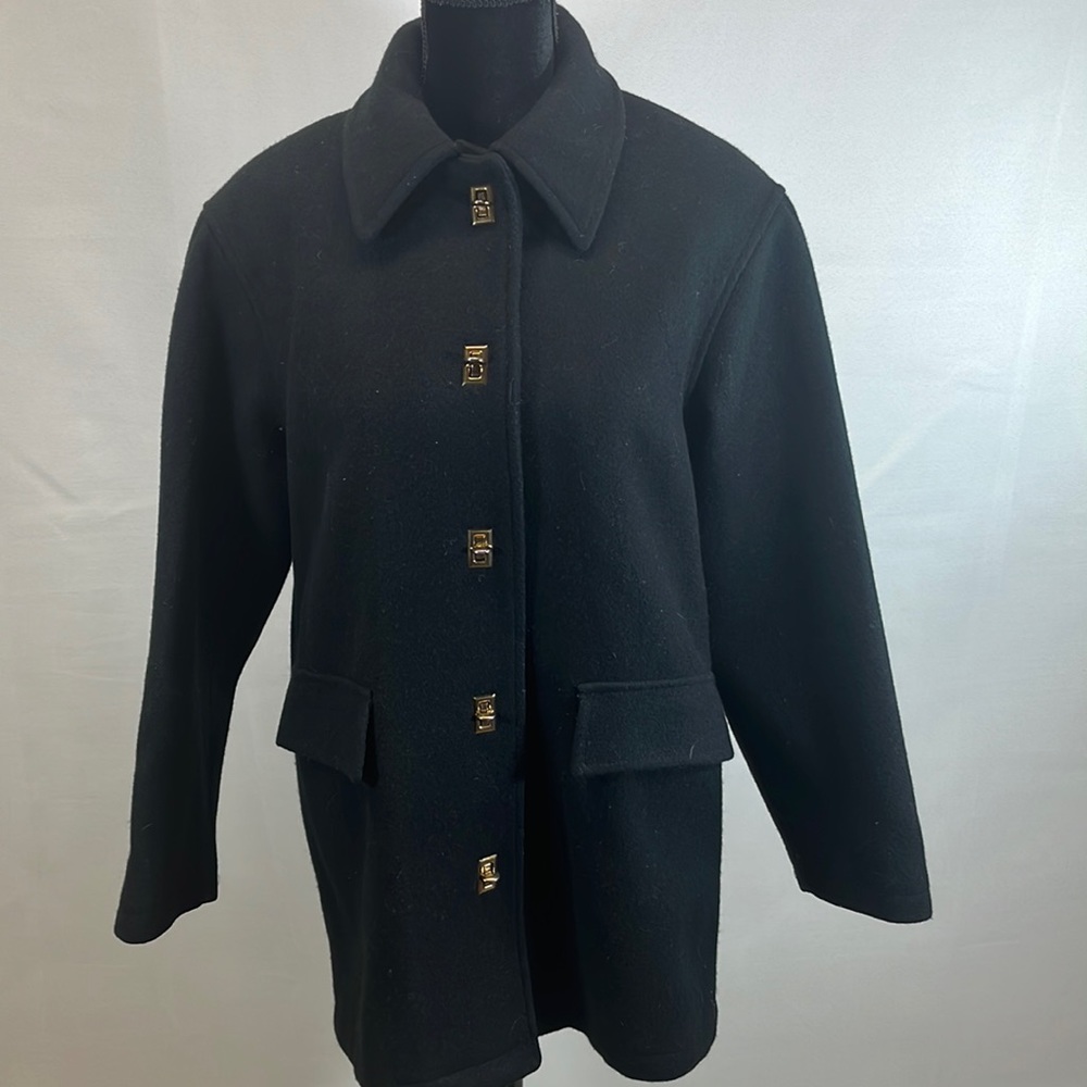Vintage Stephanie Mathews coat, size 6